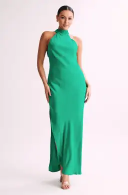 Meshki Claire Maxi Dress Green Size 8 for rent on The Volte - image 2