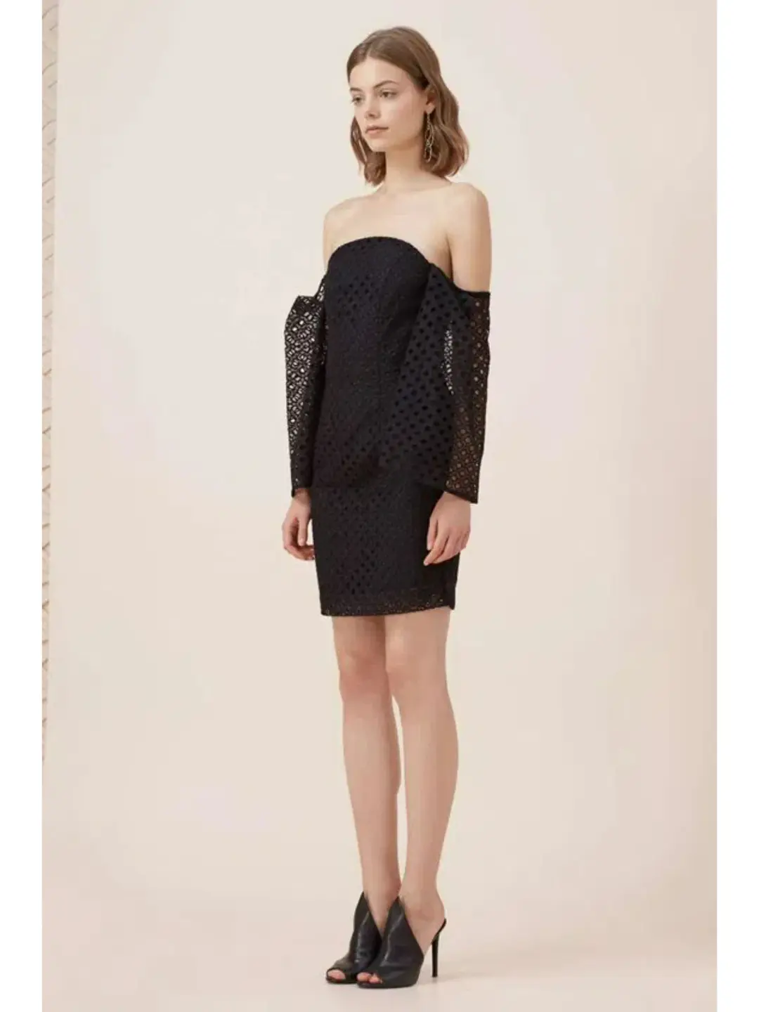 Keepsake Last Dance Mini Dress Black Size XS / AU 6 for rent on The Volte - main image