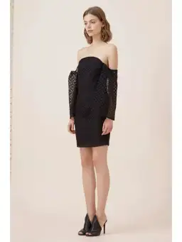 Keepsake Last Dance Mini Dress Black Size XS / AU 6 for rent on The Volte - image 2