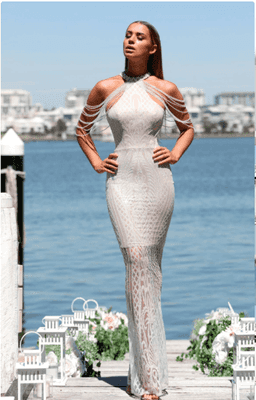 Portia & Scarlett Lily Gown Size 10 for rent on The Volte - image 3