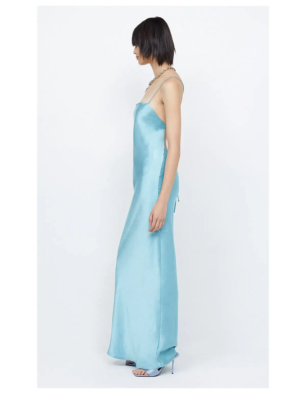 Bec & Bridge The Dreamer Tie Maxi Dress Sea Spray Size AU 6 - Image 3