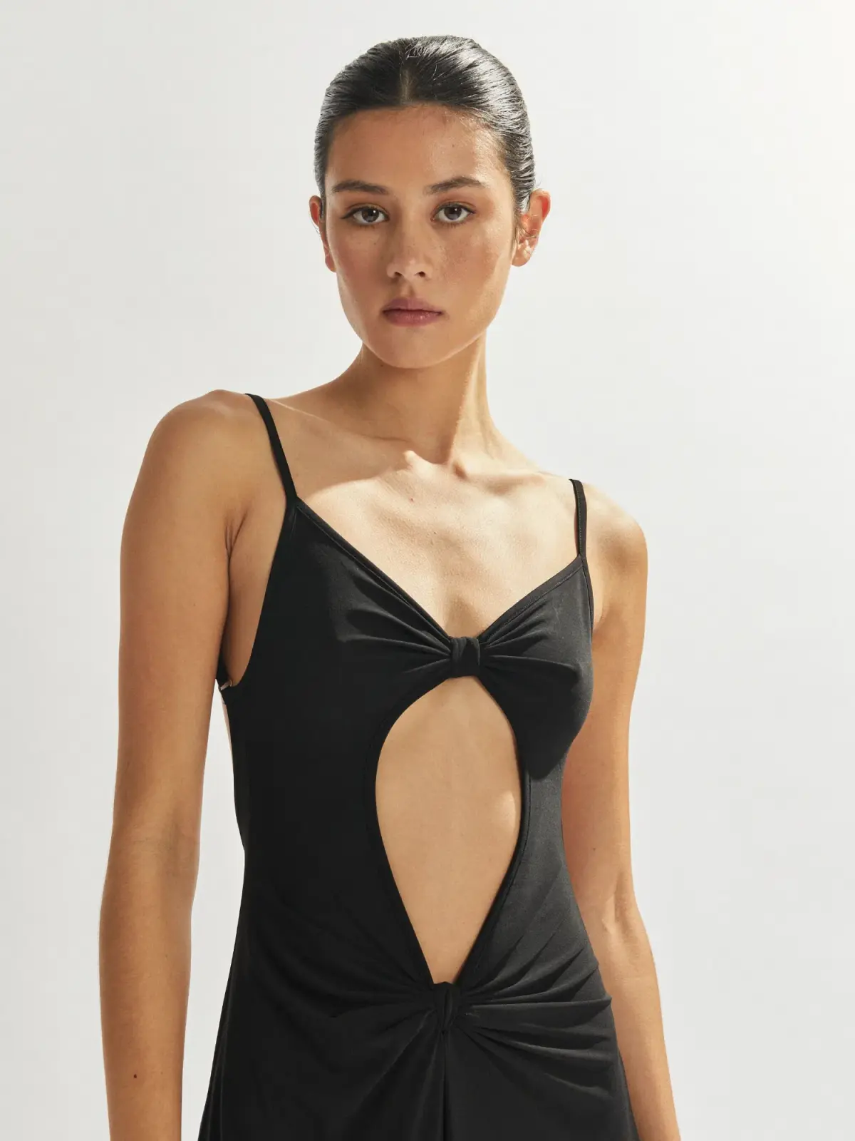 One Mile the Label Sammy Maxi Dress in Black Size AU 8 - Image 2