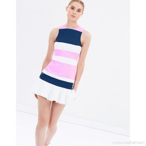 By Johnny Colour Block Mini Dress Multi Size 10 - Image 1