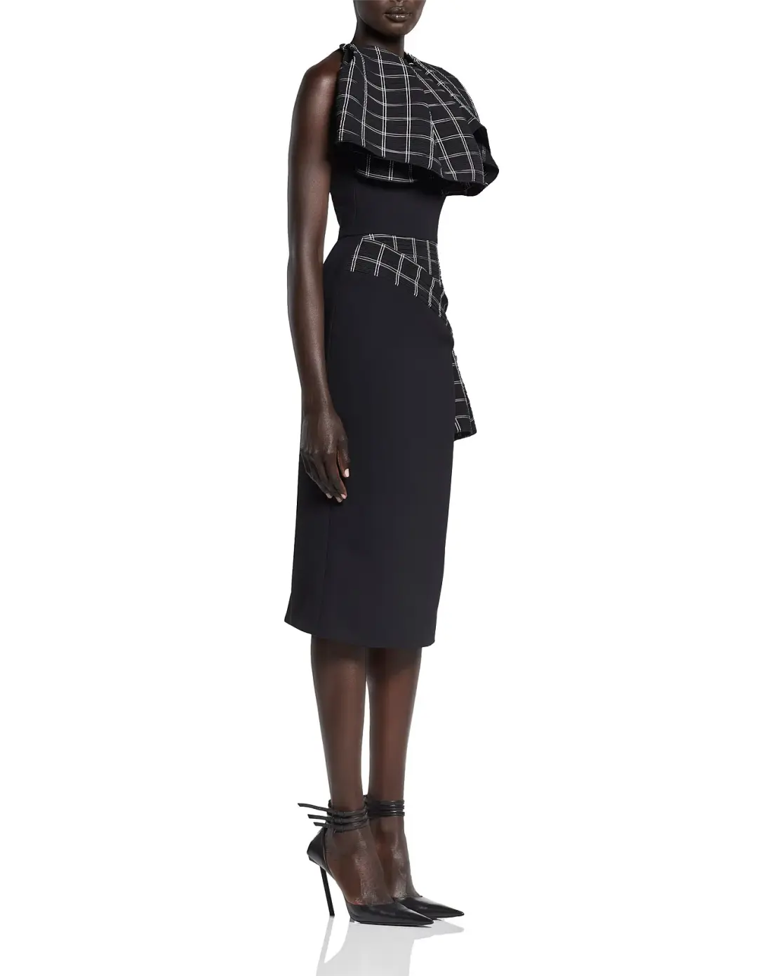 Toni Maticevski Align Dress in Black Size AU 10 for rent on The Volte - main image