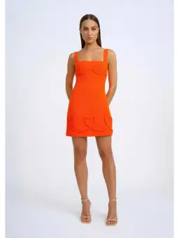 By Johnny Rosita Heart Mini Dress in Fiesta Size AU 12