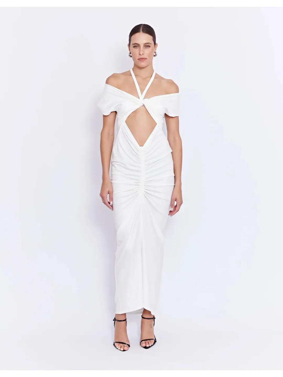 Pfeiffer Ramos Dress In Off White Size XS / AU 6 for rent on The Volte - main image
