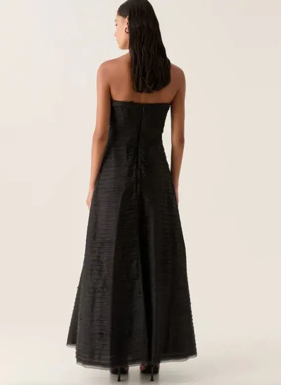 Aje Soundscape Maxi Dress in Black Size 8 for rent on The Volte - main image