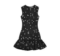 By Johnny Confetti Gathered Mini Dress