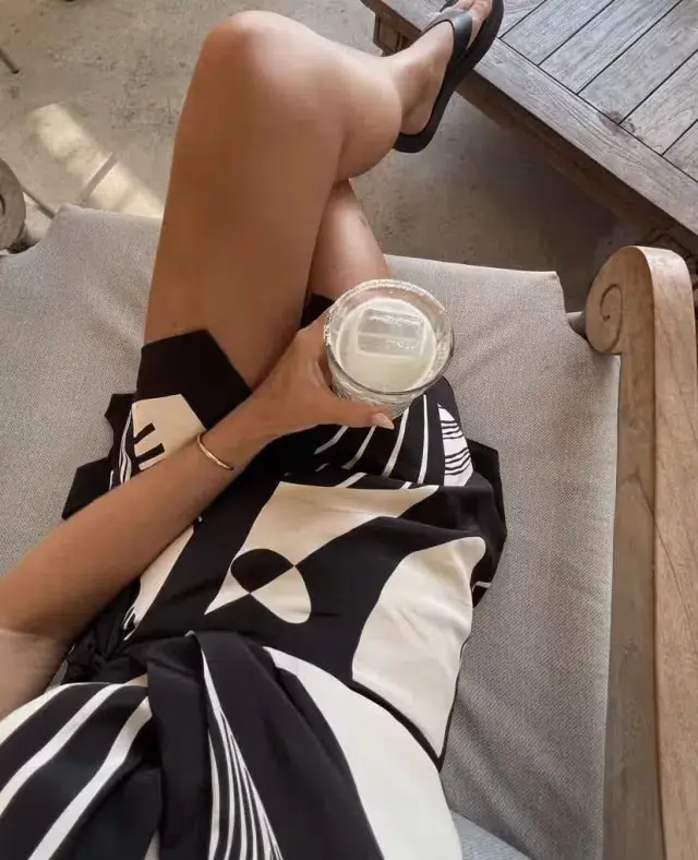 Sir The Label Realisme Wrap Halter Mini Dress Paper Print Size 2 / Au 10 for rent on The Volte - main image