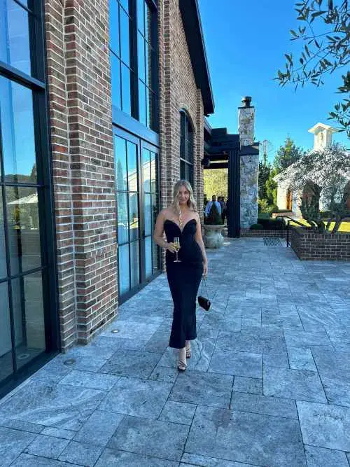 Bianca and Bridgett Adriana Dress Black Size XS / AU 6 for rent on The Volte - main image