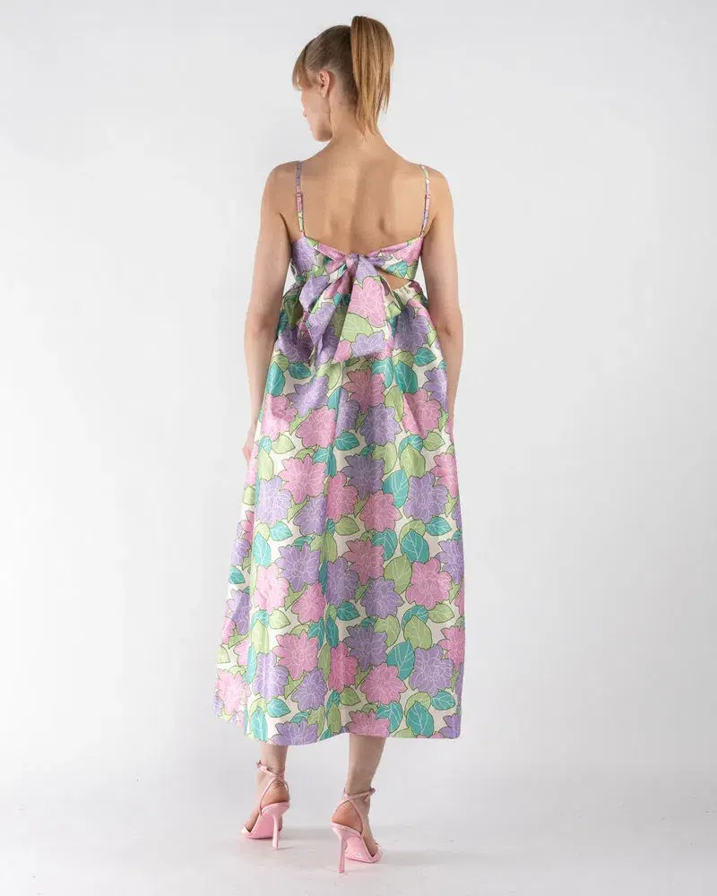 Alemais Luella Midi Dress Floral Size 10 for rent on The Volte - main image