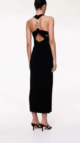 Rachel Gilbert Blaise Gown Black Size 3 / AU 12 for rent on The Volte - image 3
