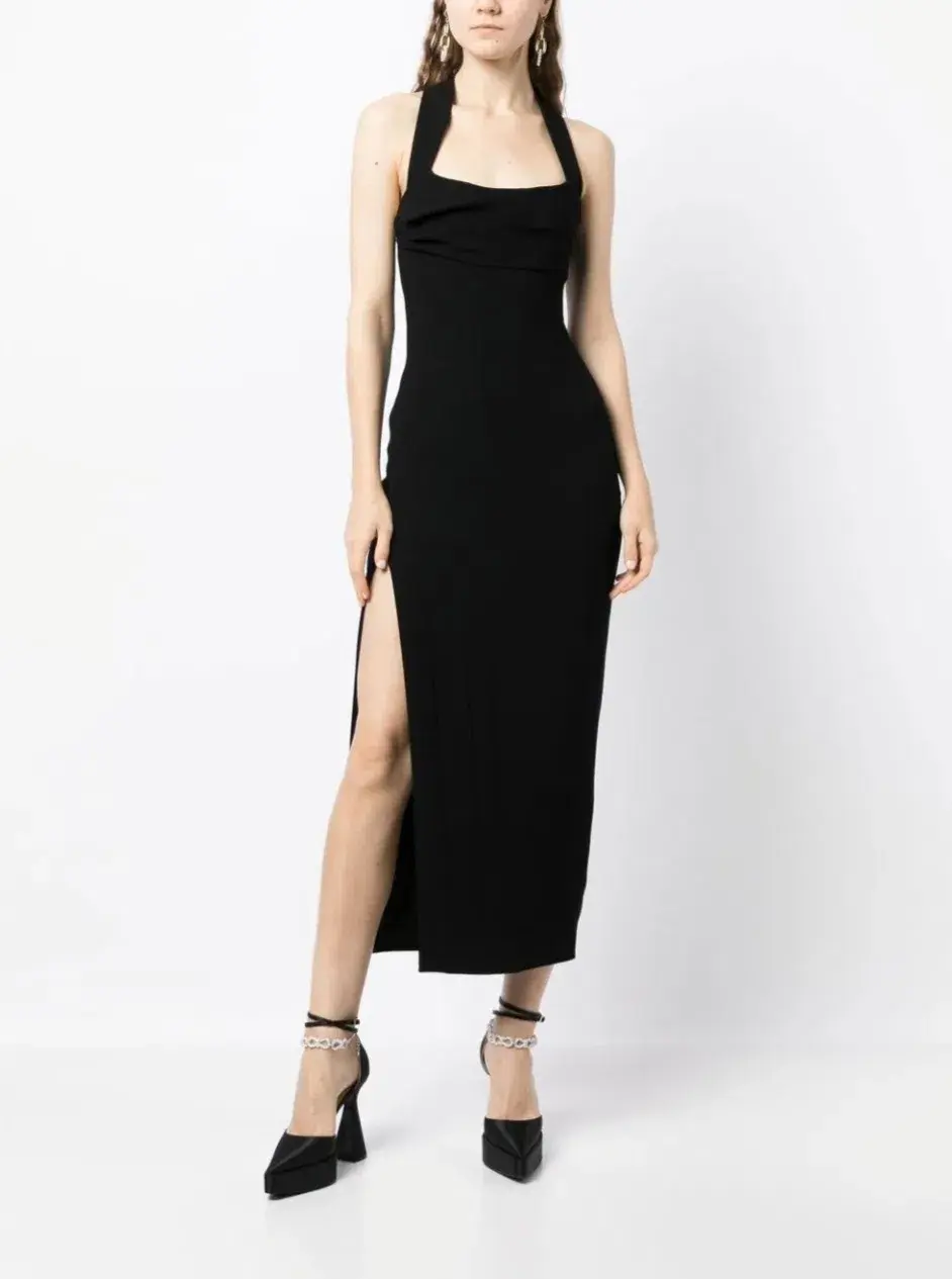 Rachel Gilbert Blaise Gown Black Size 3 / AU 12 for rent on The Volte - main image