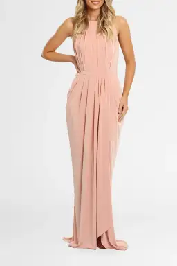 Tania Olsen Sandra Gown in Blush Size 10 for rent on The Volte - image 1