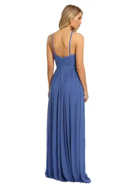 Tania Olsen Sabrina Gown in Sky Blue Size 10 for rent on The Volte - image 3