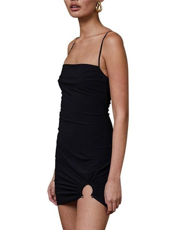 Bec & Bridge Minx Mini Dress Black Size AU 8 for rent on The Volte - main image