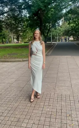 C/MEO Collective Entropy Dress White Size 8 for rent on The Volte - image 2