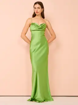 Rachel Gilbert Skye Gown Green Size 0/ AU 6 for rent on The Volte - image 1