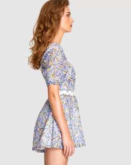 Alice McCall Lady Playsuit Blue Size 8 for rent on The Volte - image 3