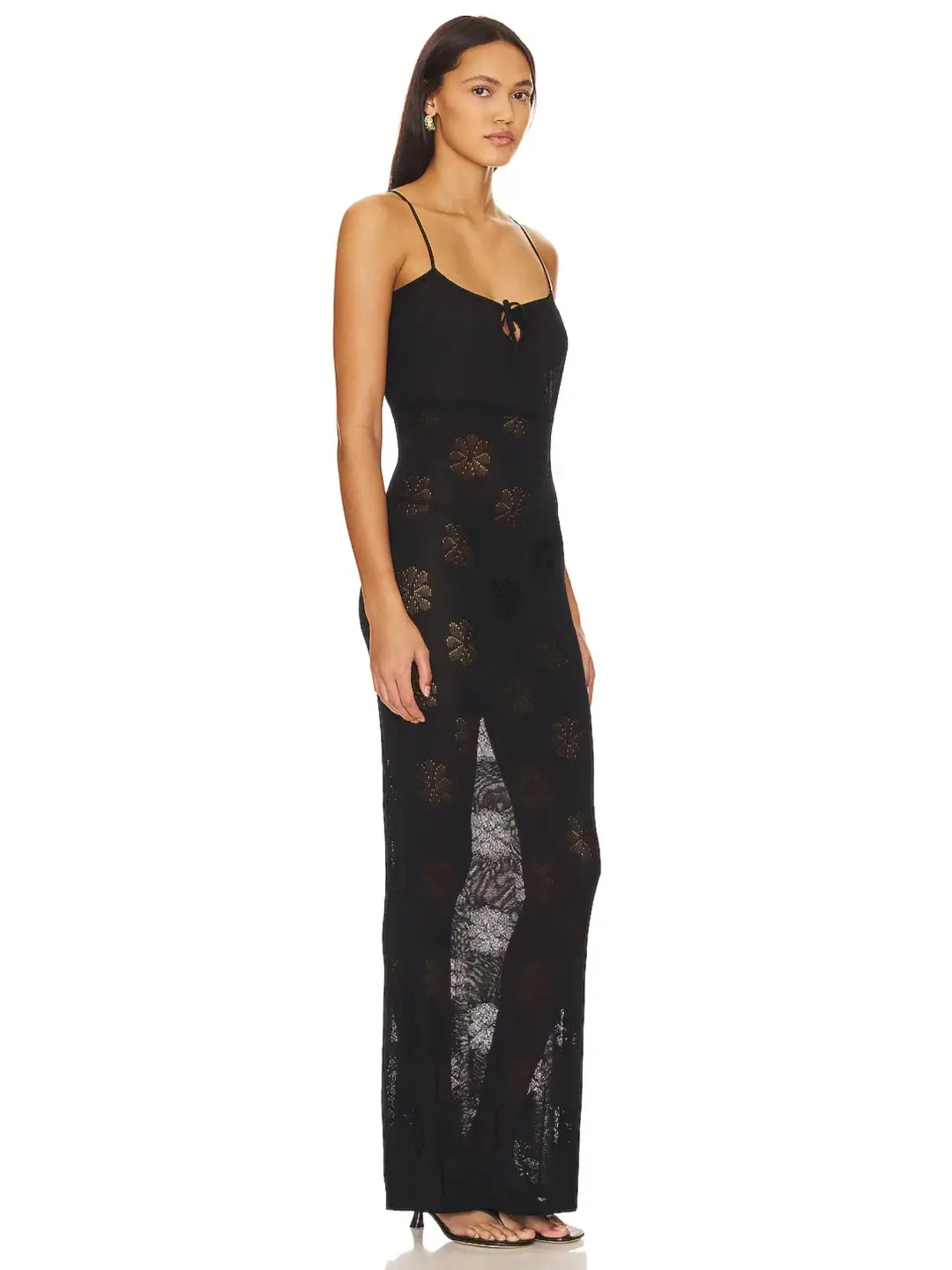 Asta Resort Cecilia Dress Black Size AU 6 for rent on The Volte - main image