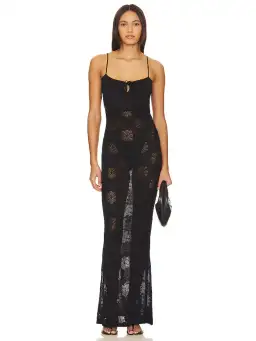 Asta Resort Cecilia Dress Black Size AU 6 for rent on The Volte - image 1