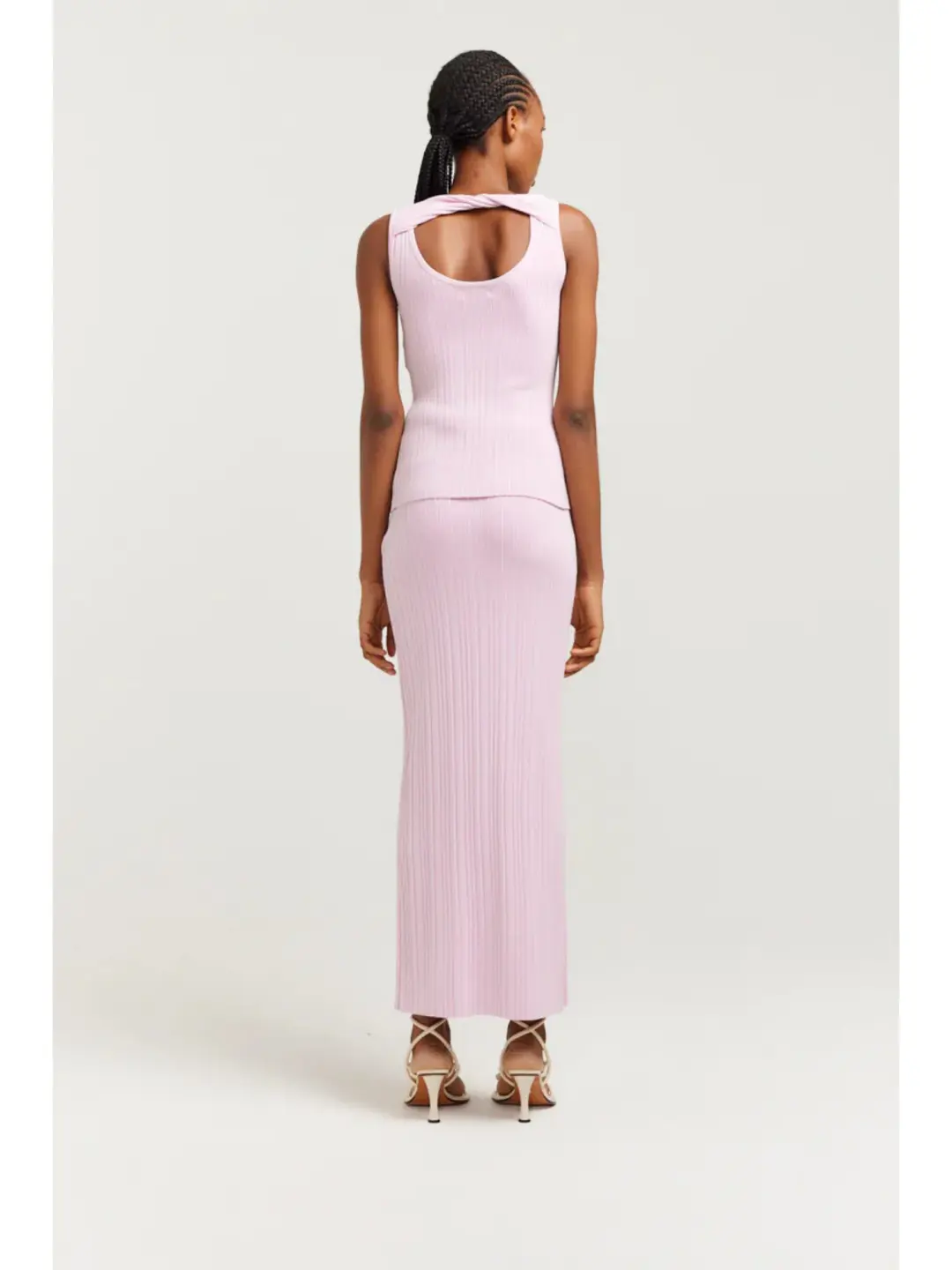 Henne Romme Knit Set In Musk Size AU 8 for rent on The Volte - main image