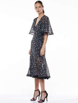 Talulah Unwavering Glamour Midi Dress for rent on The Volte - image 2