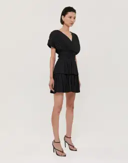 Saba Perle Mini Dress Black Size AU 10 for rent on The Volte - image 2