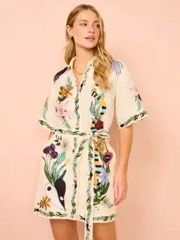 Alemais Meagan Mini Dress Print Size 8 for rent on The Volte - image 2