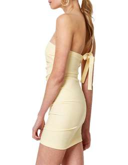 Bec & Bridge Bonita Mini Dress Yellow Size 8 for rent on The Volte - image 3