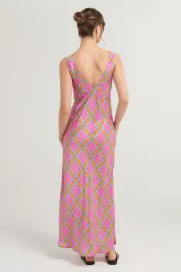 Steele Eadie Dress Pink/Print Size M /Au 12 for rent on The Volte - image 3