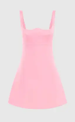 Leo Lin Jacinta Mini Dress Bubblegum Pink Size 16 for rent on The Volte - image 4