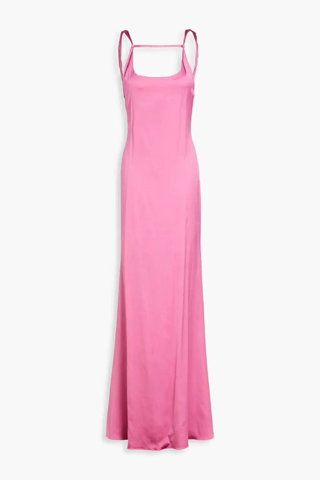 Jaquemus La Robe Mentalo Gown Pink Size FR 38 / AU 10 for rent on The Volte - main image