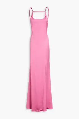 Jaquemus La Robe Mentalo Gown Pink Size FR 38 / AU 10 for rent on The Volte - image 6