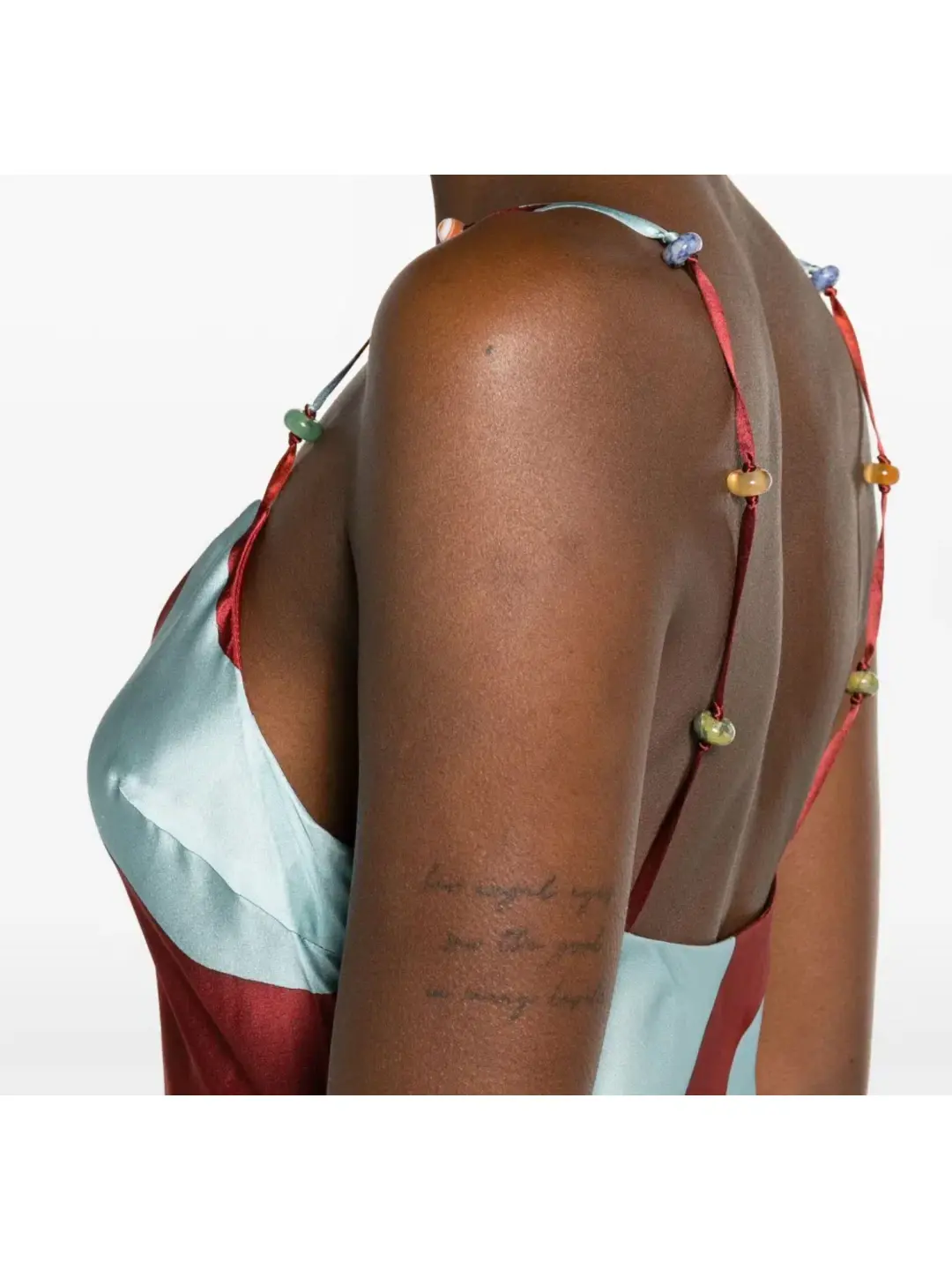 Sir The Label Frankie Slip Dress in Multi Size 0 / AU 6 for rent on The Volte - main image