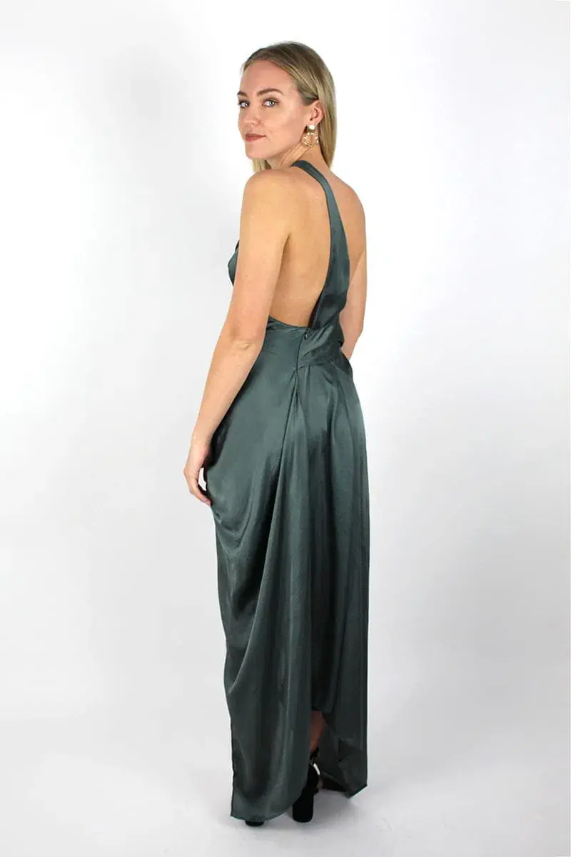 One Fell Swoop Philly Dress Petrol Size 8 for rent on The Volte - main image