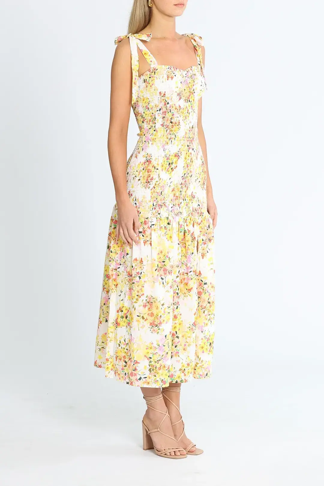Talulah Sienna Midi Dress in Floral Size 14 - Image 2