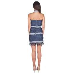 Eliya the Label Marina Dress Blue Size Size 6 for rent on The Volte - image 2