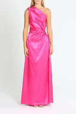 Sonya Nour Fuchsia Maxi Dress Size 14