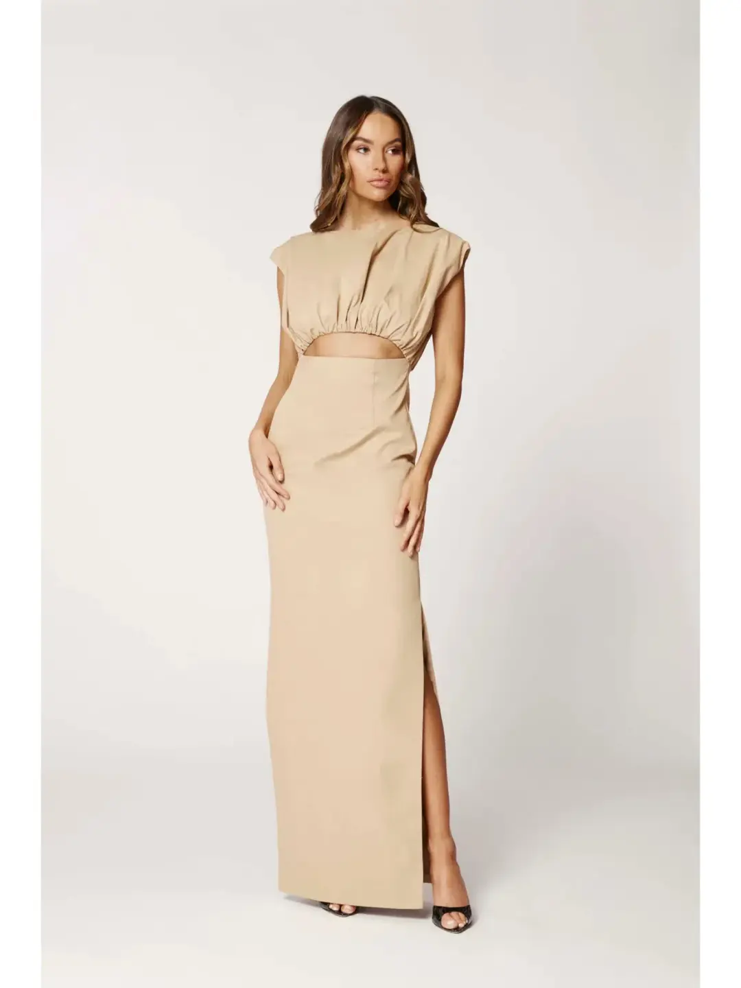 Bianca & Bridgett Nola Dress Nude Size AU 6 for rent on The Volte - main image
