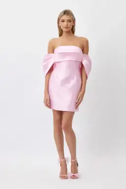 Bianca & Bridgett Eden Mini Dress Pink Size 6 for rent on The Volte - image 1