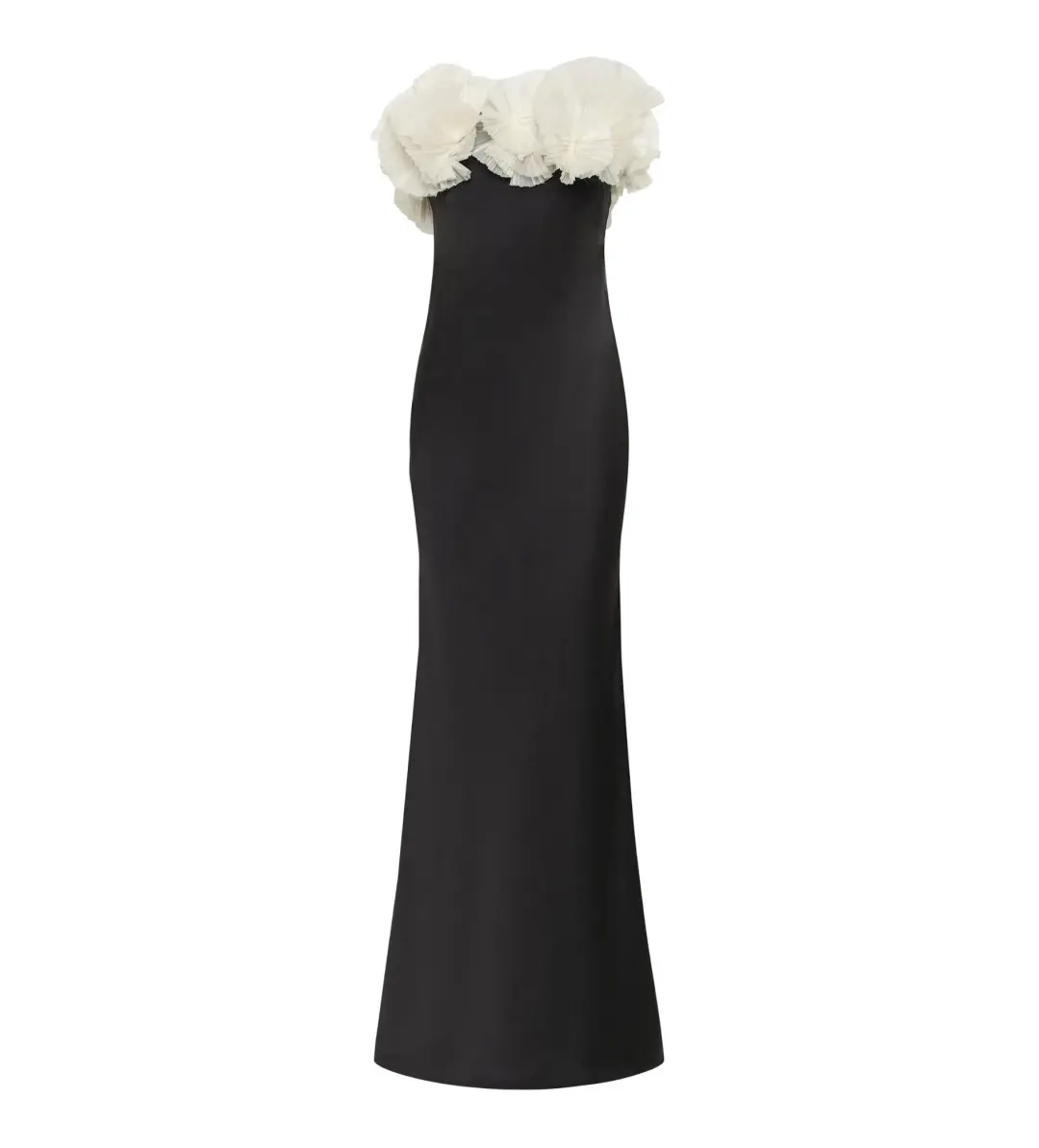 Rachel Gilbert Eyelar Gown Black/White Size 2 / AU 10 for rent on The Volte - main image
