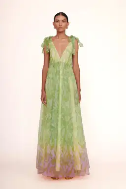 Staud Dandelion Dress Lime Size 10