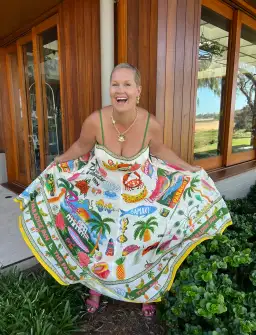 Alemais Paradiso Sundress in Multi Size AU 16 for rent on The Volte - image 2