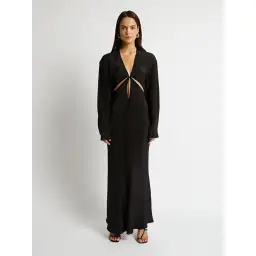 Christopher Esber Triquetra Maxi Dress Black Size 6 for rent on The Volte - image 4