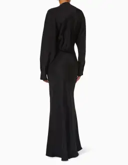 Christopher Esber Triquetra Maxi Dress Black Size 6 for rent on The Volte - image 3