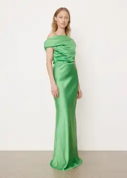 Paris Georgia Davie Dress in Basil Size XS / AU 6 for rent on The Volte - image 1