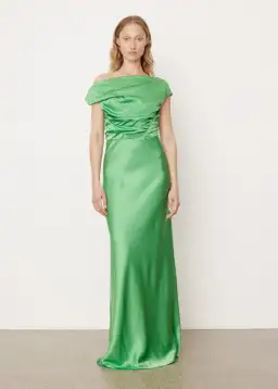 Paris Georgia Davie Dress in Basil Size XS / AU 6 for rent on The Volte - image 2