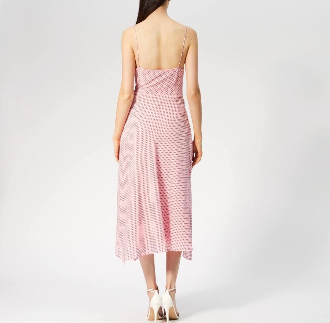 Bec & Bridge Love Sensation Wrap Dress Pink Size 6 for rent on The Volte - main image