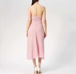 Bec & Bridge Love Sensation Wrap Dress Pink Size 6 for rent on The Volte - image 2